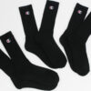 Champion 3Pack Crew Socks černé