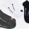 Champion 3Pack In Shoe Legacy Socks navy / bílé / melange tmavě šedé