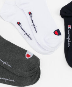 Champion 3Pack In Shoe Legacy Socks navy / bílé / melange tmavě šedé