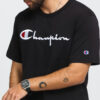 Champion Crewneck T-Shirt černé