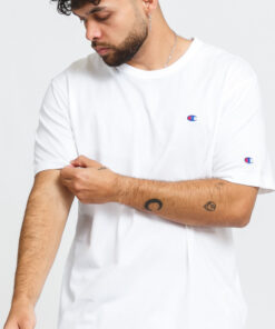 Champion Crewneck T-Shirt bílé