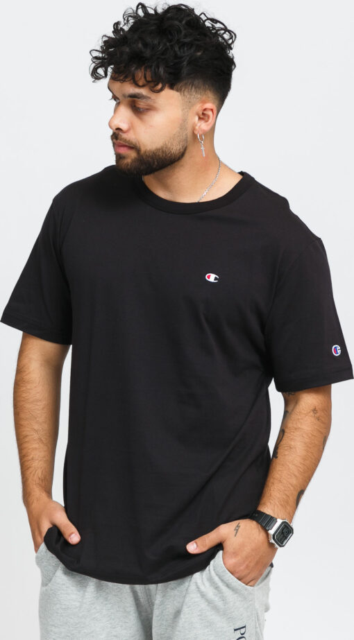 Champion Crewneck T-Shirt černé