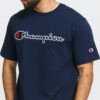 Champion Organic Cotton Crewneck Tee navy