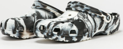 Crocs Classic Marbled Clog white / black