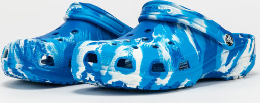 Crocs Classic Marbled Clog bright cobalt / white