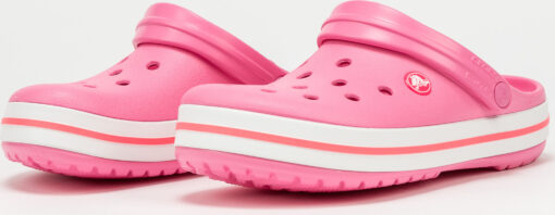 Crocs Crocband pink lemonade / white