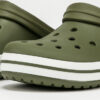 Crocs Crocband army green / white