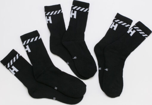 Helly Hansen 3Pack Cotton Sport Sock černé