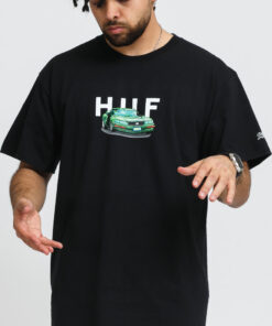 HUF Bonus Stage Tee černé