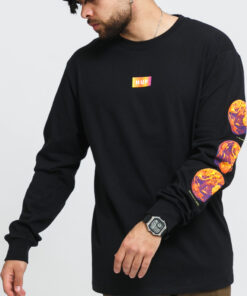 HUF Climate Meltdown Longsleeve černé