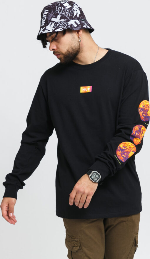 HUF Climate Meltdown Longsleeve černé