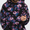 HUF Dazy Hoodie černá / fialová