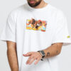 HUF Dhalsim Tee bílé