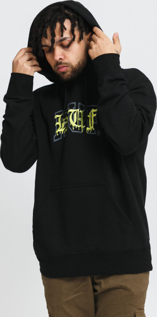 HUF Discordia Hoodie černá