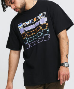 HUF Fractal Tee černé