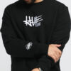 HUF Haze Handstyle 1 Crewneck černá