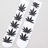 HUF Plantlife Crew Sock bílé / černé