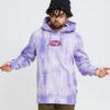 HUF Relax Tiedye Hoodie fialová