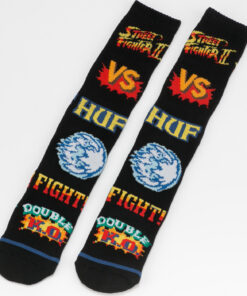 HUF Street Fighter Grephic Socken černé