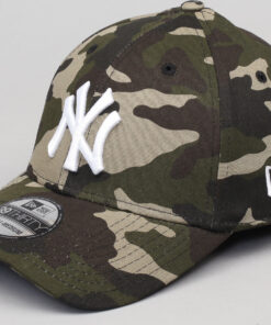 New Era MLB League Essential NY camo zelená / černá