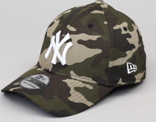 New Era MLB League Essential NY camo zelená / černá