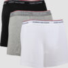 Tommy Hilfiger 3 Pack Boxer Brief černé / melange šedé / bílé