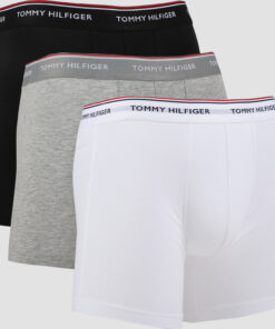 Tommy Hilfiger 3 Pack Boxer Brief černé / melange šedé / bílé