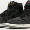 Jordan Air Jordan 1 High Zoom Air black / flash crimson - wolf grey