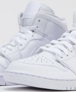 Jordan Air Jordan 1 Mid white / white - white