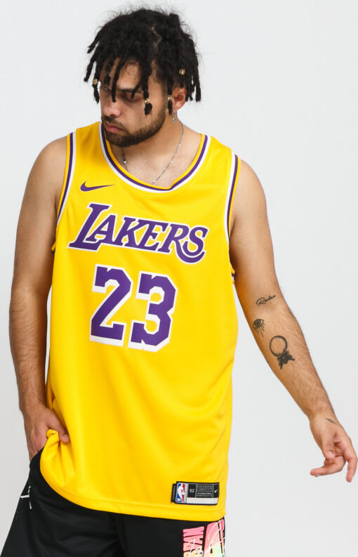 Jordan LeBron James Lakers Icon Edition 2020 žlutý