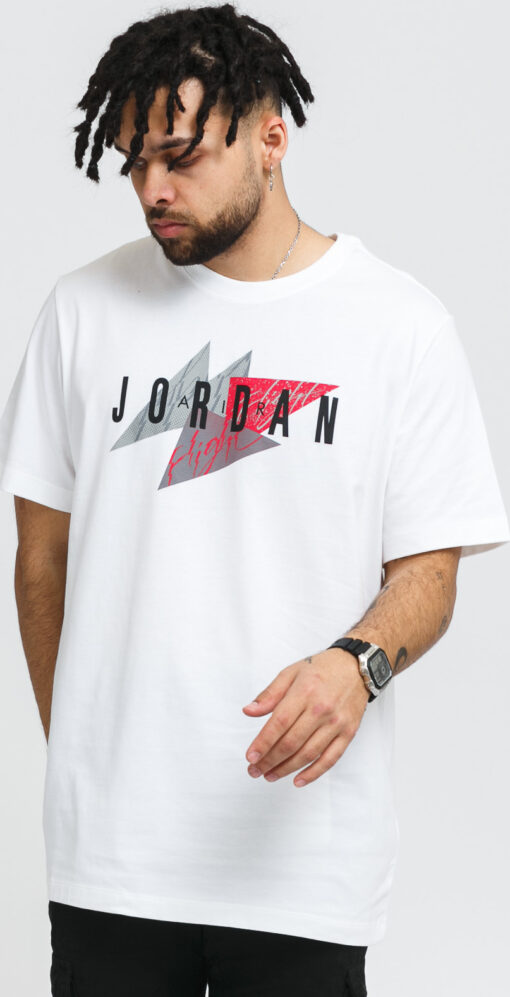 Jordan M J Jumpman Air SS Crew bílé