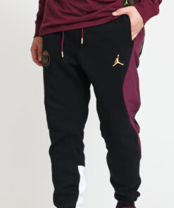 Jordan M J PSG Fleece Travel Pant černé / vínové