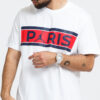 Jordan  J PSG Wordmark Tee bílé