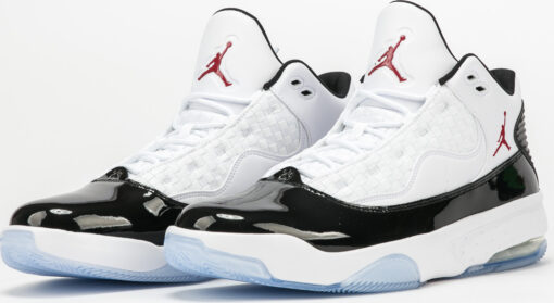 Jordan Max Aura 2 white / gym red - black