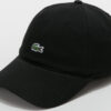 LACOSTE Embroidered Cap černá