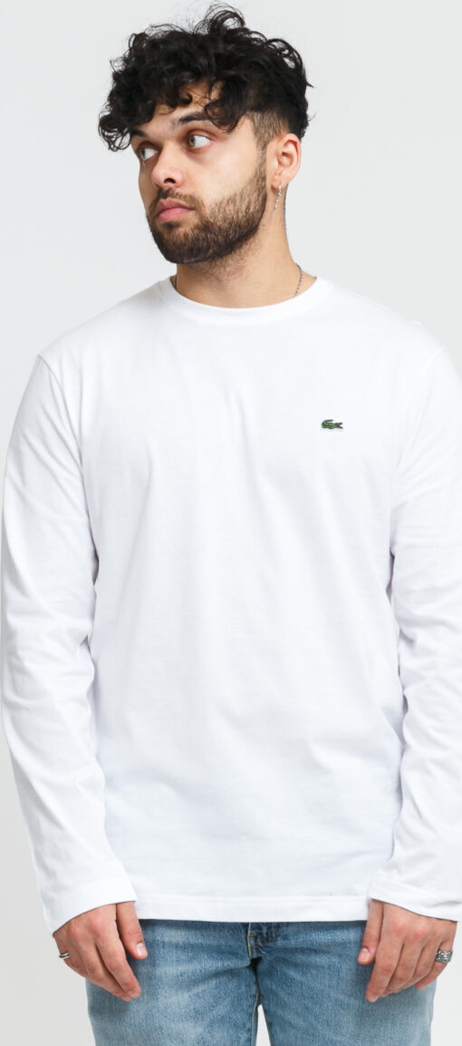 LACOSTE M ongsleeve Tee bílé