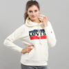 evi's ® Graphic port Hoodie bílá