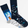 Many Mornings Space Trip Socks navy / modré / šedé / bílé