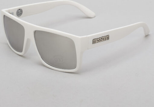 Mass DNM Icon Sunglasses bílé / stříbrné