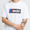 Mass DNM Pitstop Tee bílé