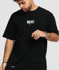 Mass DNM Signature Small ogo Tee černé