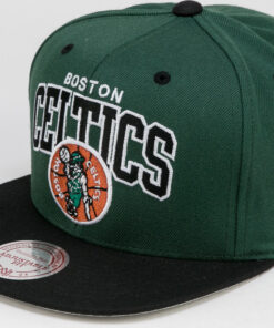 Mitchell & Ness HWC Team Arch Snapback Boston Celtics tmavě zelená / černá