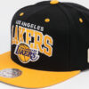 Mitchell & Ness Team Arch 2 Tone Snapback LA Lakers černá / žlutá / šedá