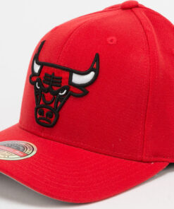 Mitchell & Ness Team Ground Stretch Snapback Bulls červená / šedá