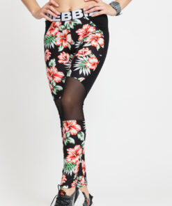 Nebbia Aloha Babe Leggings černé / bílé / červené / zelené