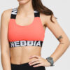 Nebbia Power Your Hero Sport Bra růžové / černé / bílé