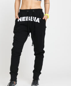 Nebbia Sweatpants Pudlo černé