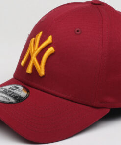 New Era 3930 League Essential NY vínová