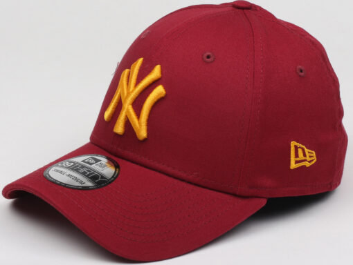 New Era 3930 League Essential NY vínová