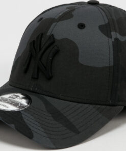 New Era 940 MLB League Essential NY C/O camo tmavě šedá / černá